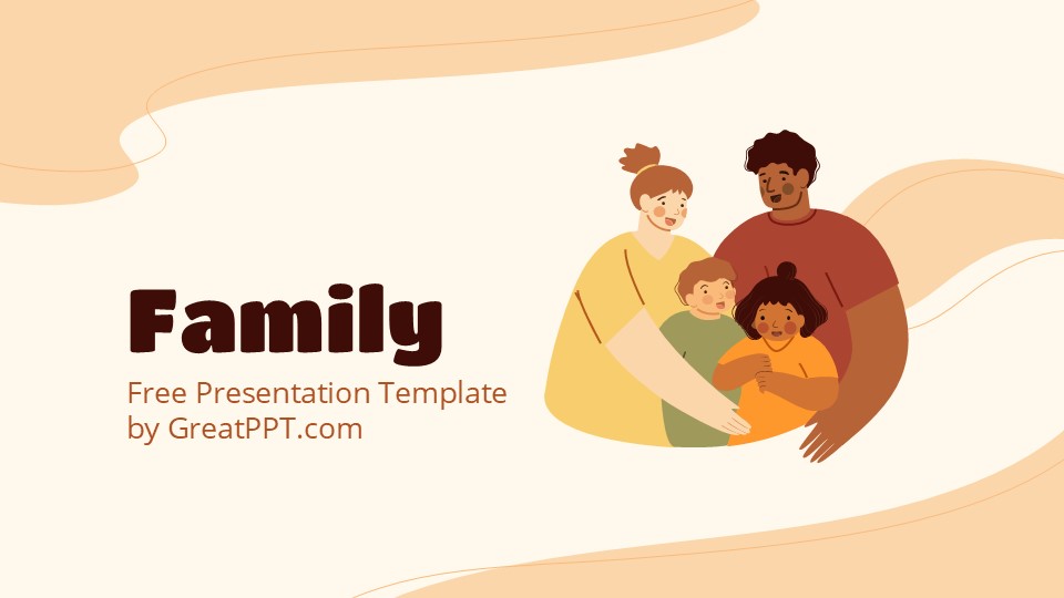 Free Family Presentation Theme For Powerpoint And Google Slides 1