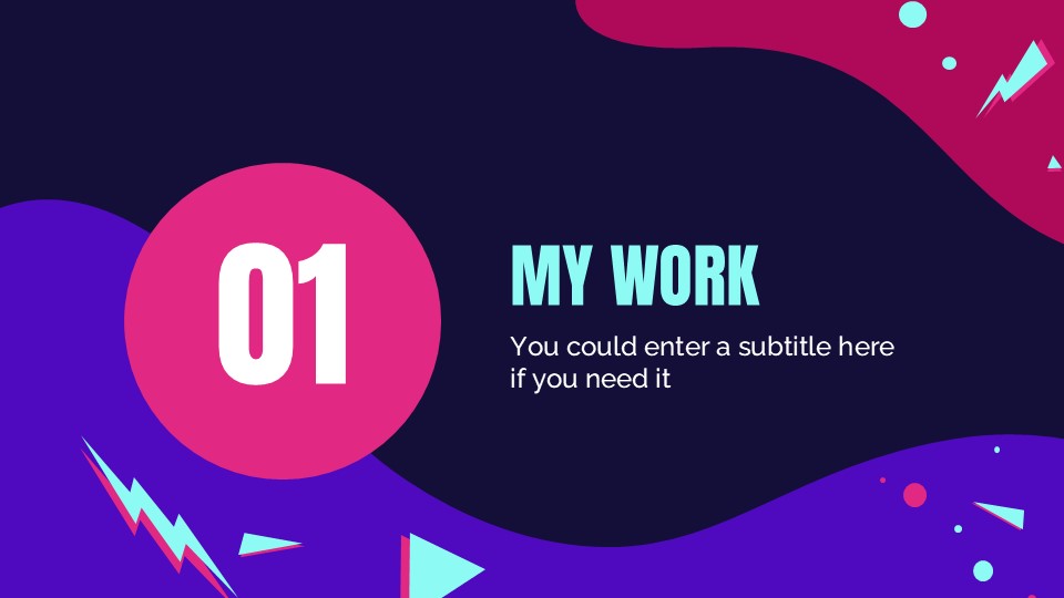 Free Game Developer Portfolio Presentation Template 9