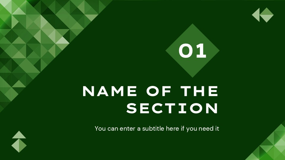 Free Green Slideshow For Powerpoint And Google Slides 4