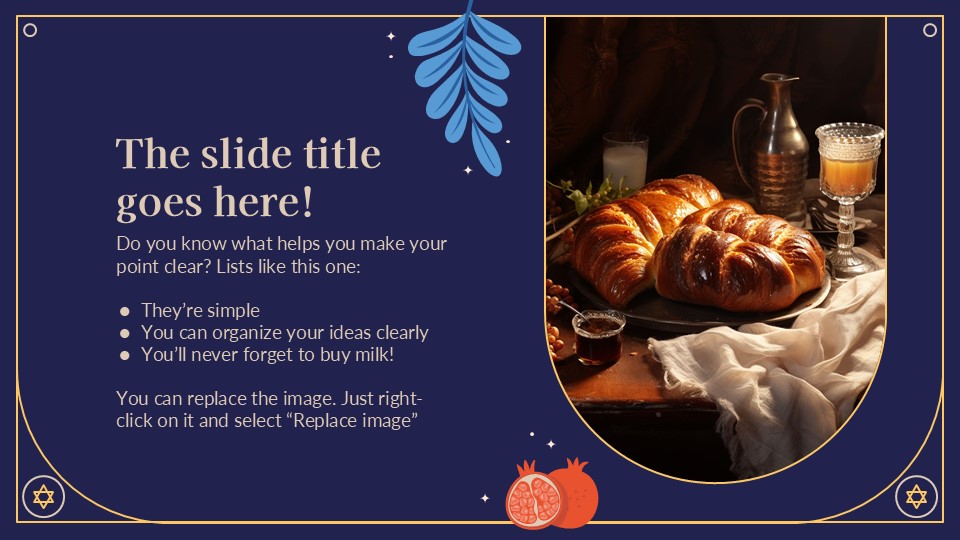 Free Hanukkah Presentation Theme For Powerpoint 4