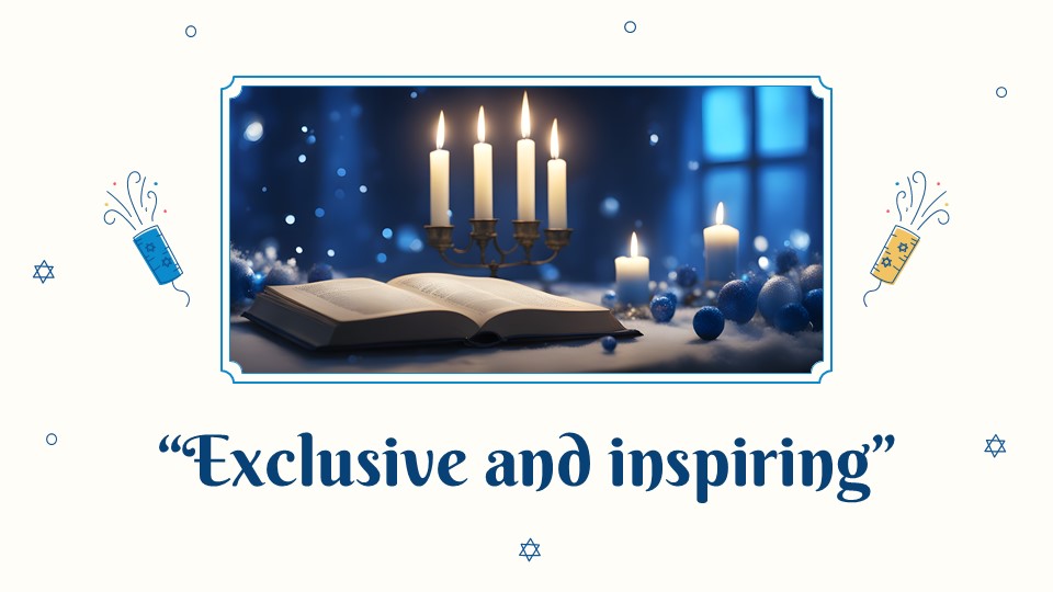 Free Happy Hanukkah Newsletter Template 13