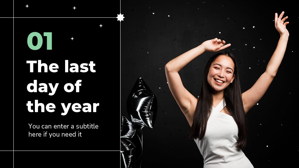 Free Happy New Year 2026 Powerpoint Template 6