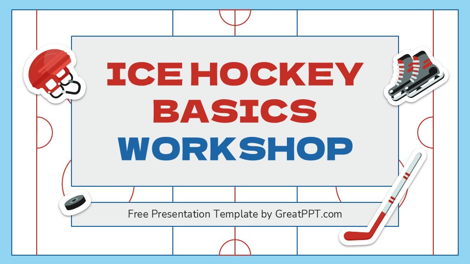 Free Ice Hockey Basics Workshop Presentation Theme 1