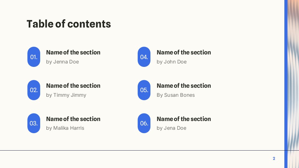 Free Inspirational Professional Style Powerpoint Template 2