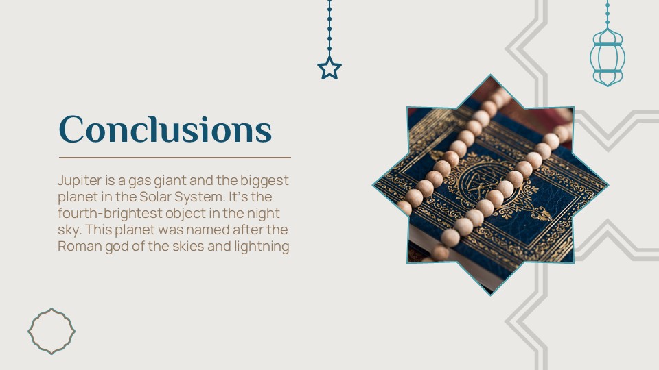 Free Islamic History Thesis Powerpoint Template And Slides Theme 49