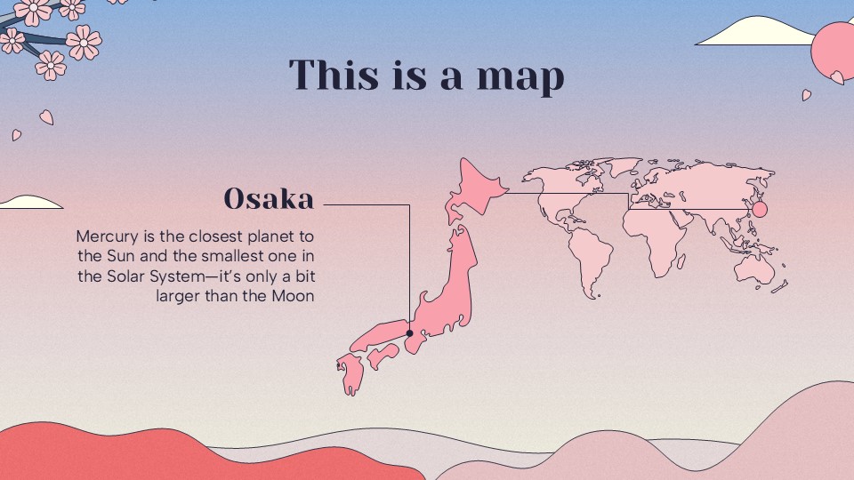 Free Japan Osaka Presentation Minitheme 12