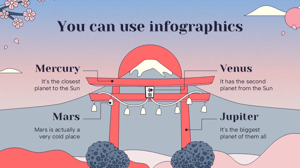 Free Japan Osaka Presentation Minitheme 14