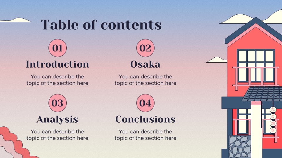 Free Japan Osaka Presentation Minitheme 2