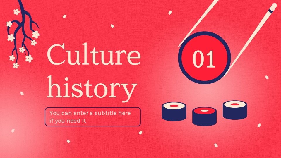 Free Japanese Culture Day Presentation Theme 4