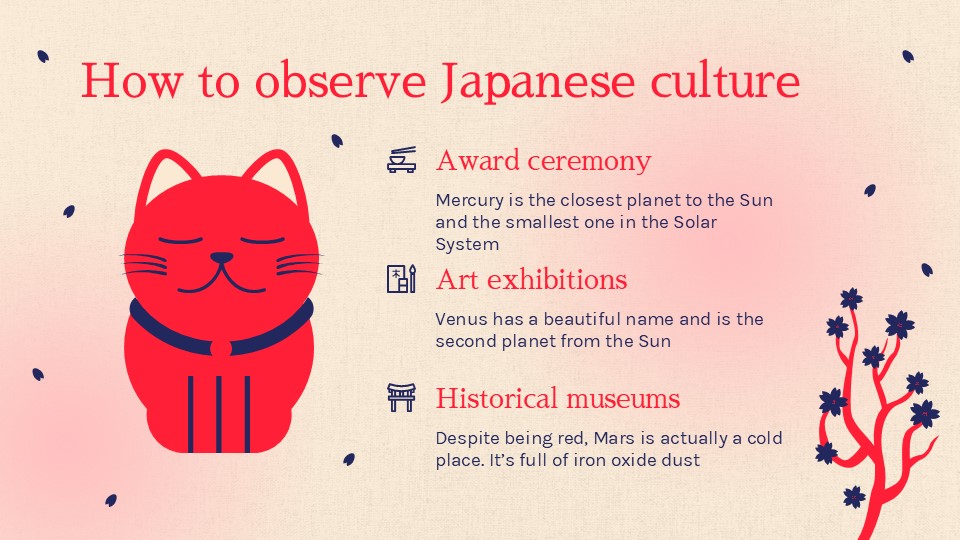 Free Japanese Culture Day Presentation Theme 5