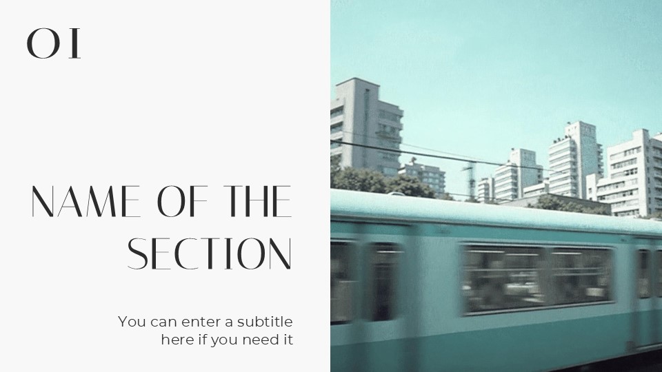 Free Japanese Minimal Design Powerpoint Template 4