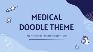 Free Medical Doodle Presentation Theme 1