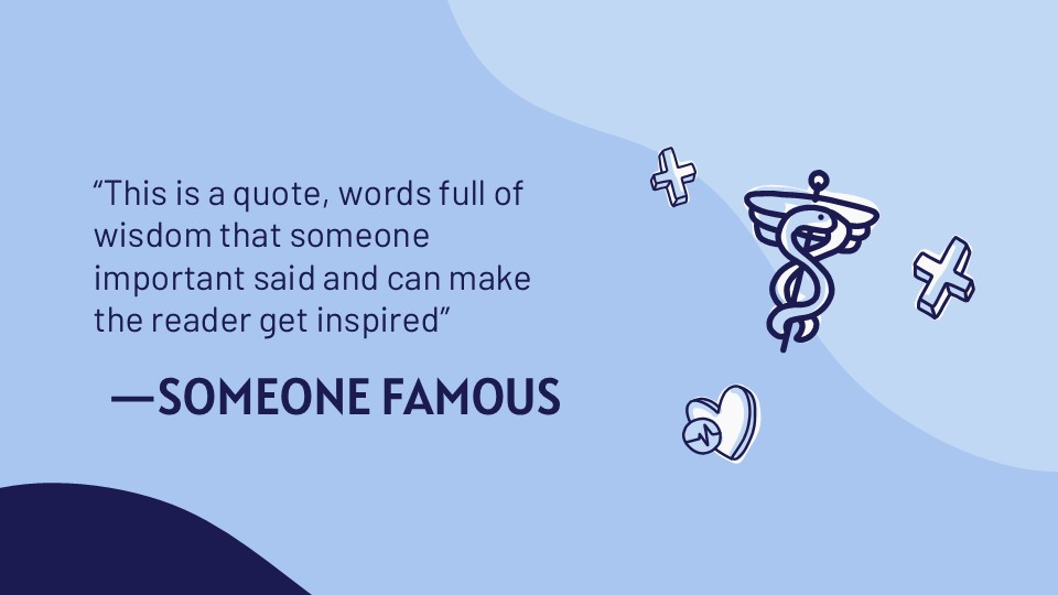 Free Medical Doodle Presentation Theme 12