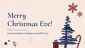 Free Merry Christmas Eve Presentation Theme 1