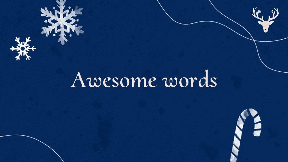 Free Merry Christmas Eve Presentation Theme 12