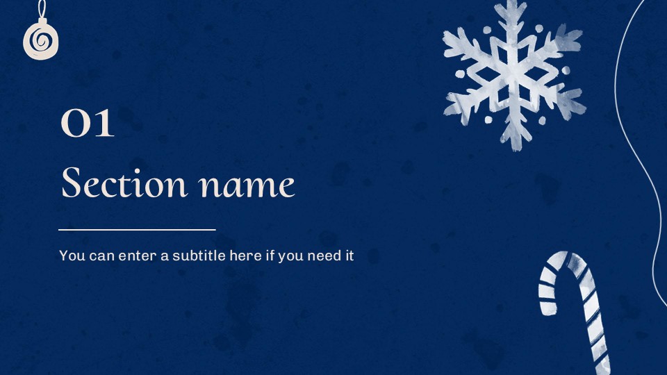 Free Merry Christmas Eve Presentation Theme 4