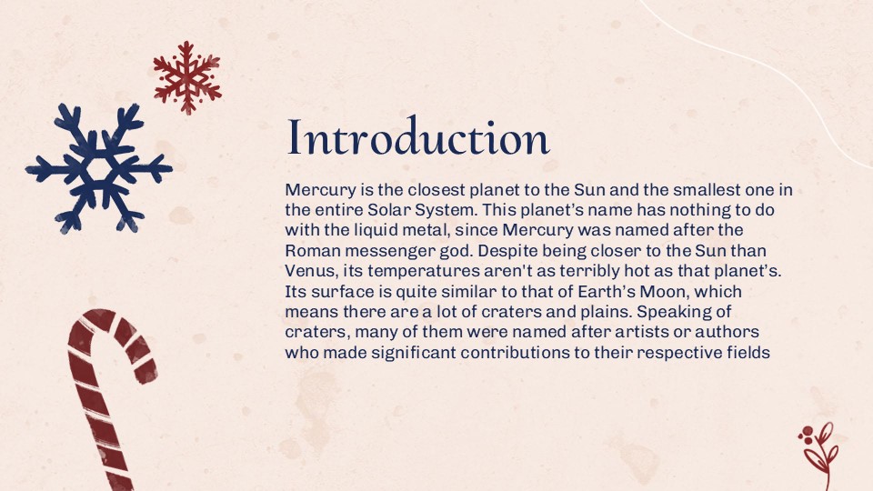 Free Merry Christmas Eve Presentation Theme 5