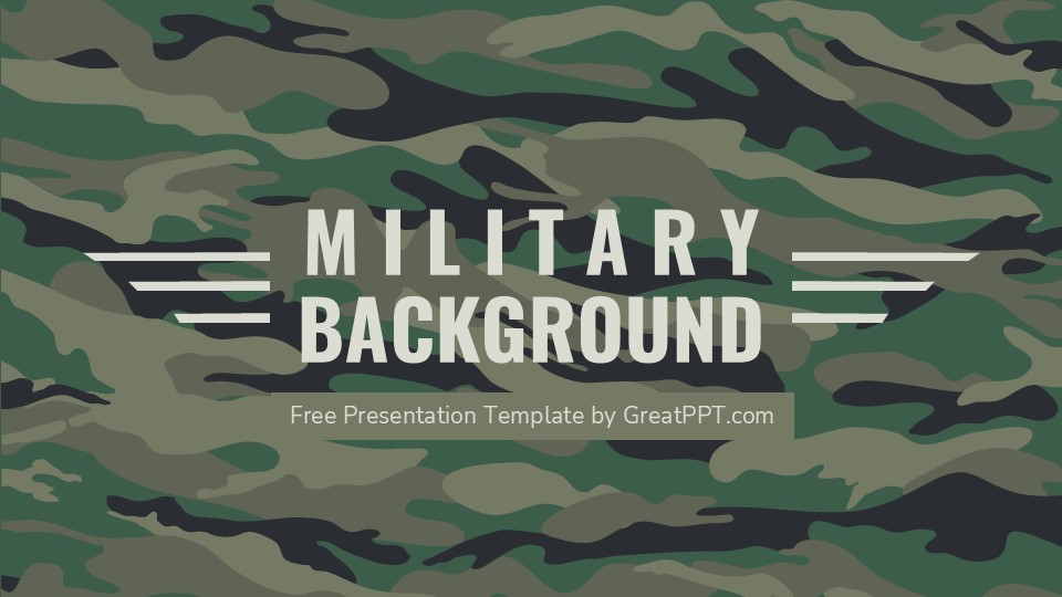 Free Military Background For Powerpoint And Google Slides 1