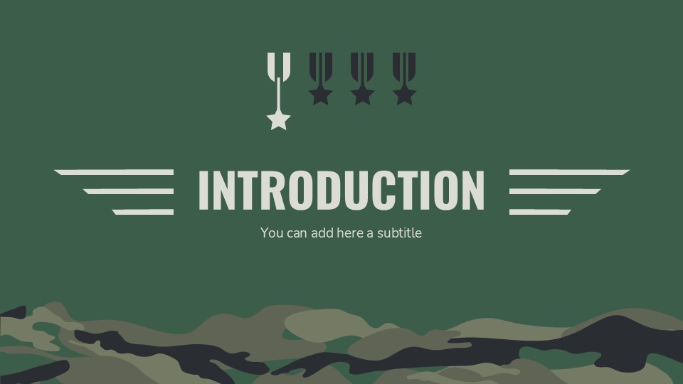 Free Military Background For Powerpoint And Google Slides 4
