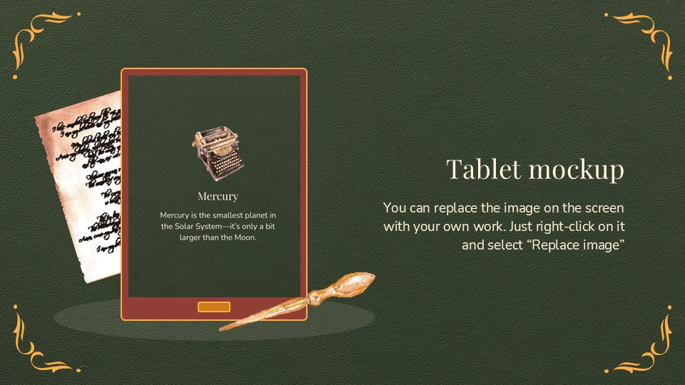 Free National Poetry Month Presentation Theme 19