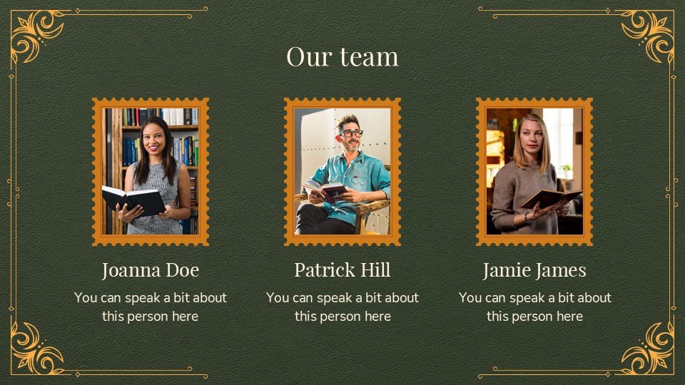 Free National Poetry Month Presentation Theme 26