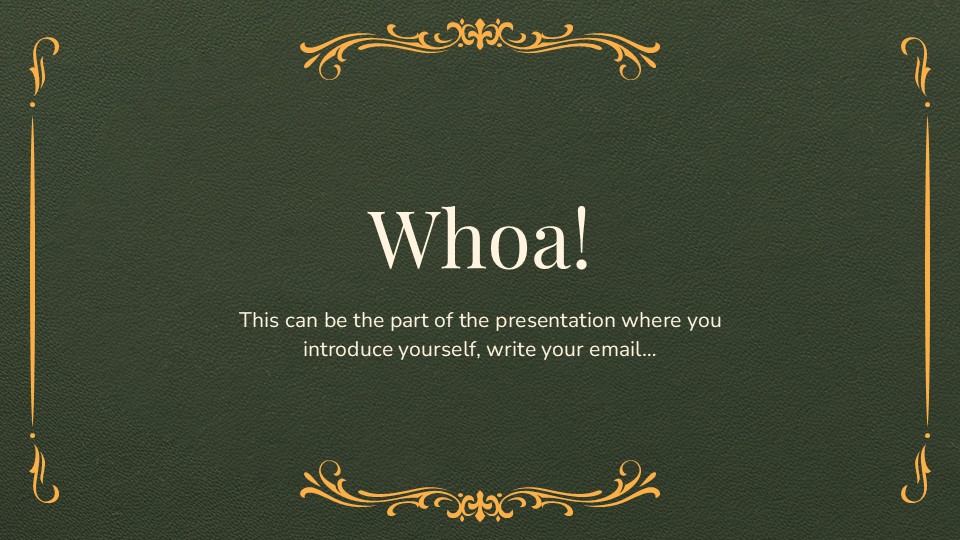 Free National Poetry Month Presentation Theme 3