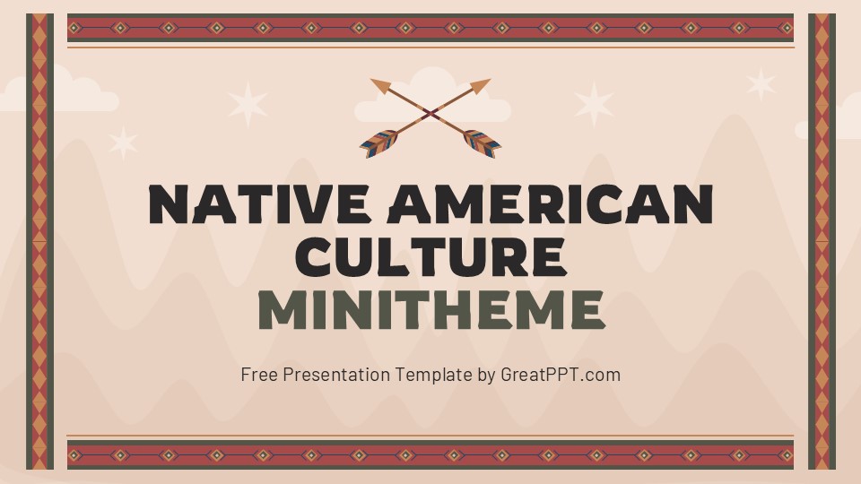 Free Native American Culture Powerpoint Template 1