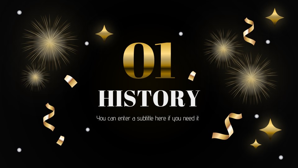 Free New Year's Eve Presentation Minitheme 5