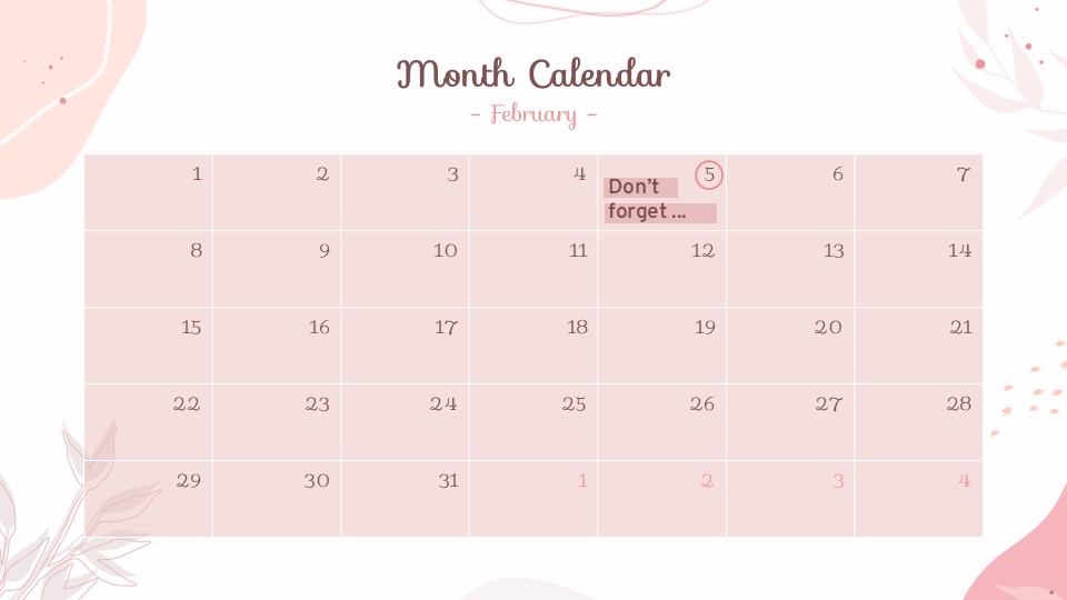 Free Pastel Pink Business Agenda Powerpoint Template 29