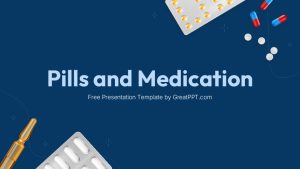 Free Pills And Medication Powerpoint Template 1