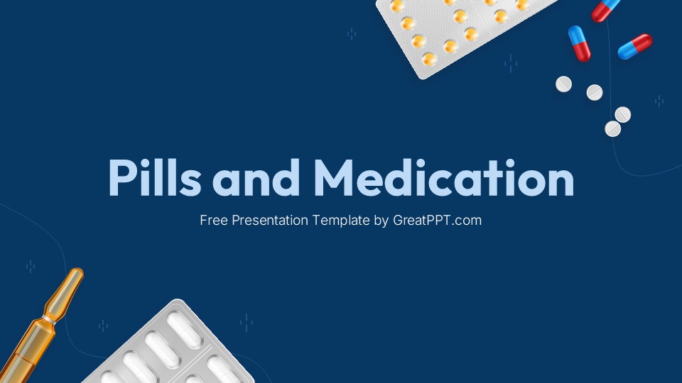 Free Pills And Medication Powerpoint Template 1