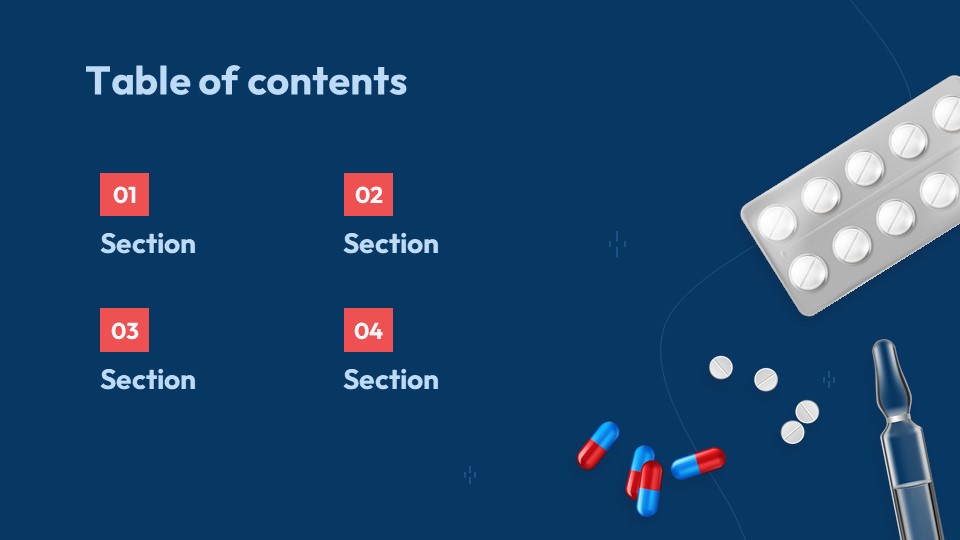 Free Pills And Medication Powerpoint Template 2