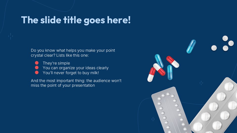 Free Pills And Medication Powerpoint Template 6