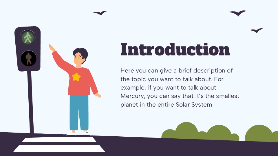 Free Road Traffic Safety Measures Powerpoint Template 4