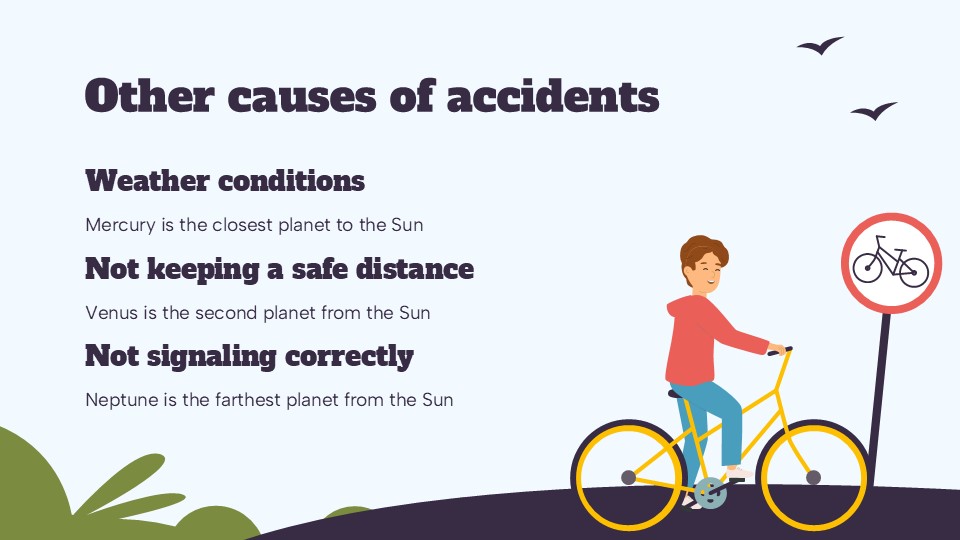 Free Road Traffic Safety Measures Powerpoint Template 8