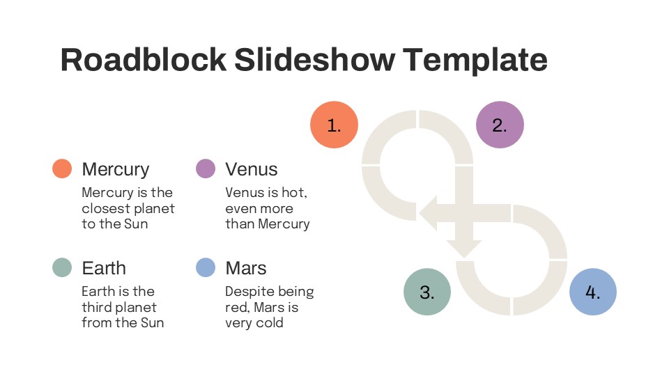 Free Roadblock Slideshow Template For Powerpoint 8