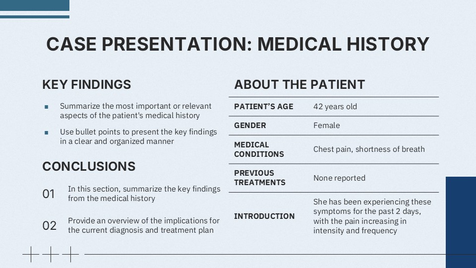 Free Saliva And Dental Caries Case Report Presentation Template 15