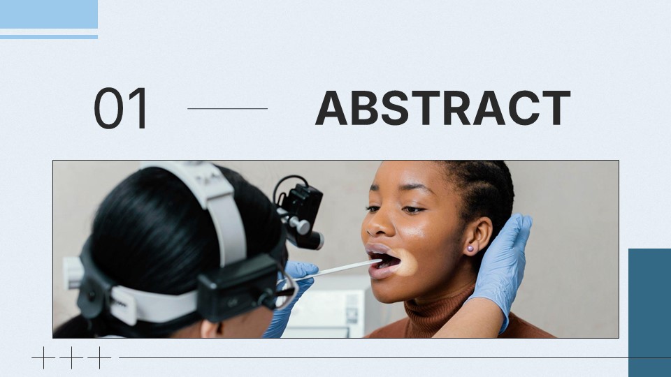 Free Saliva And Dental Caries Case Report Presentation Template 3