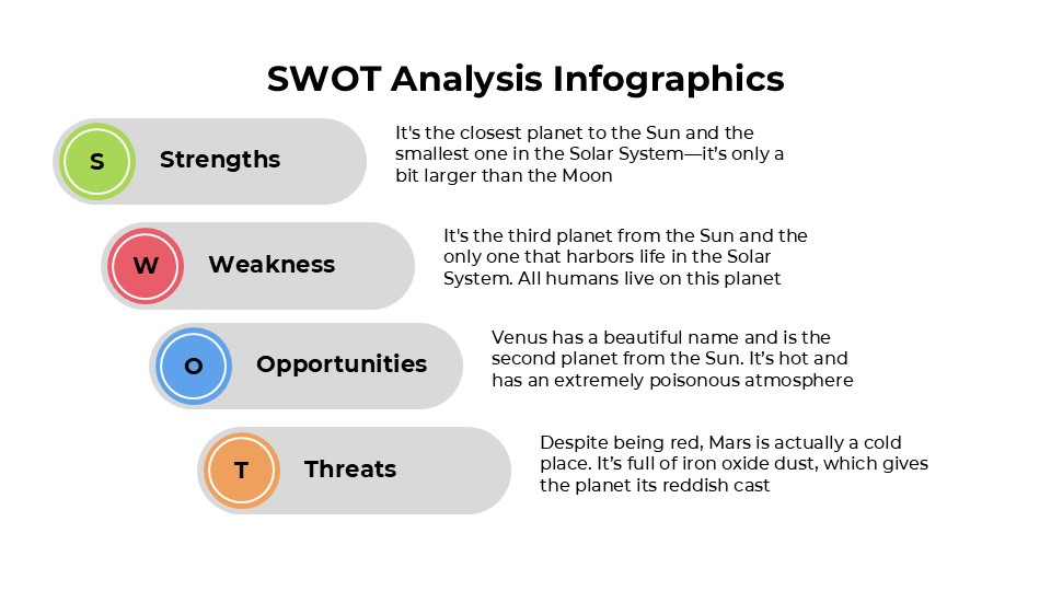 Free Simple Swot Analysis Infographics 7