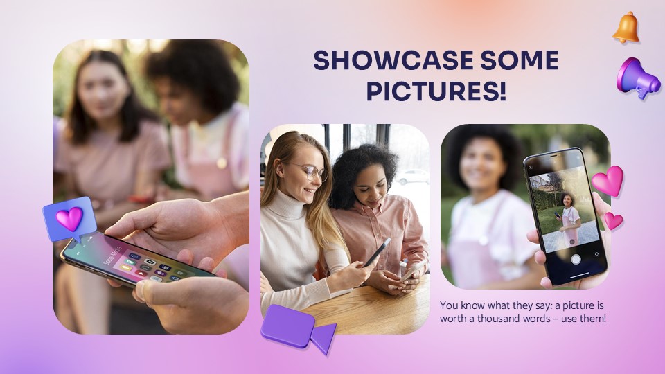 Free Social Media Collaboration Presentation Theme 16