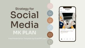 Free Social Media Strategy Marketing Plan Presentation Template 1