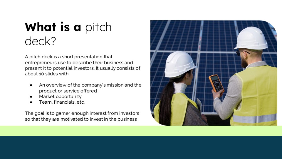 Free Solar Power Plant Presentation Theme 3