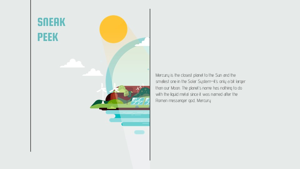 Free Solar Power Project Proposal Presentation Theme 13