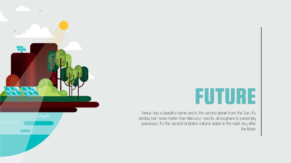 Free Solar Power Project Proposal Presentation Theme 8