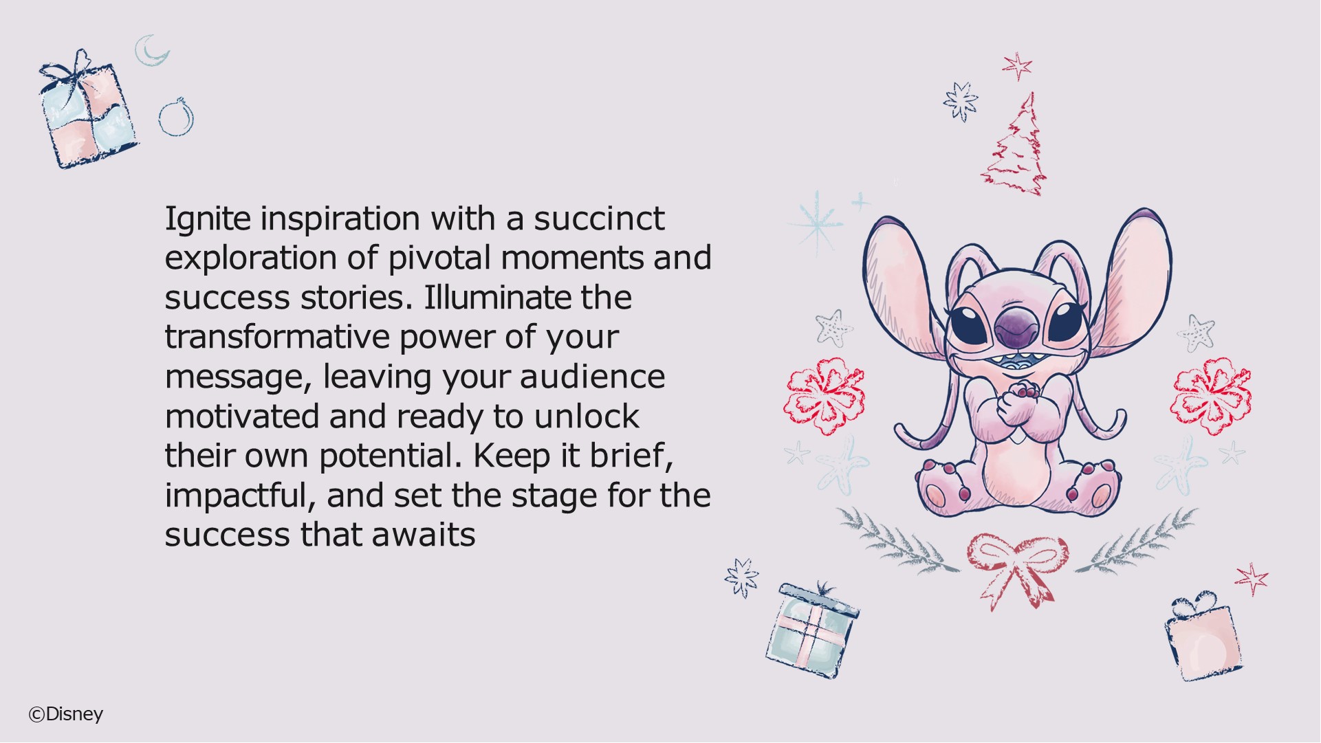 Free Stitch Christmas Presentation Theme 4