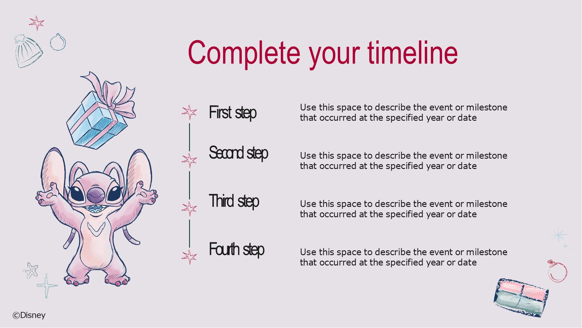 Free Stitch Christmas Presentation Theme 8