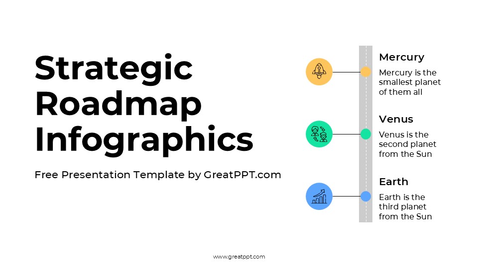 Free Strategic Roadmap Infographics For Powerpoint 1