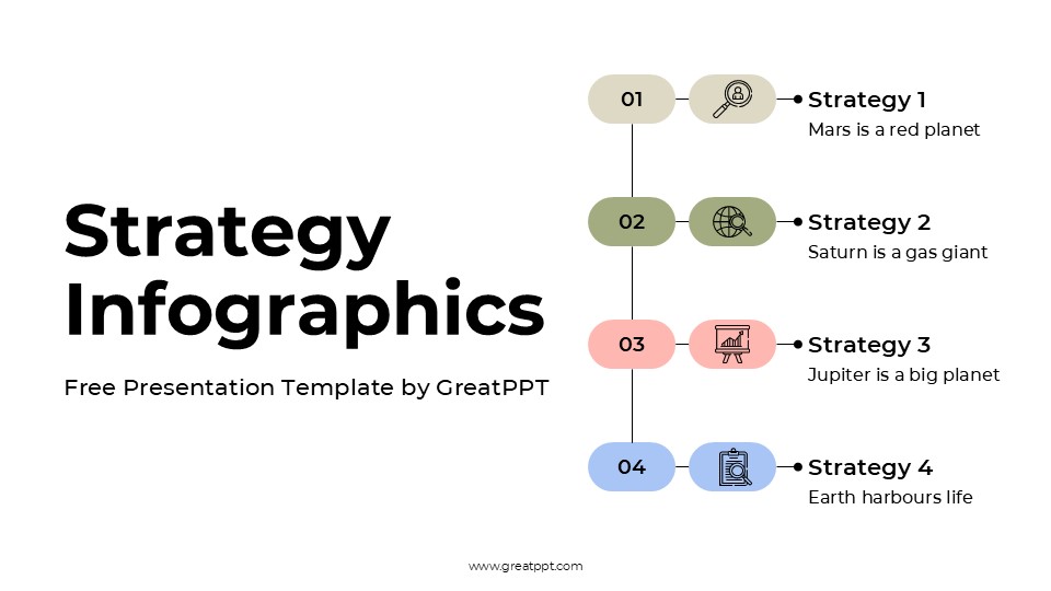 Free Strategy Infographics For Powerpoint And Google Slides 1
