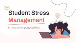 Free Student Stress Management Presentation Theme 1
