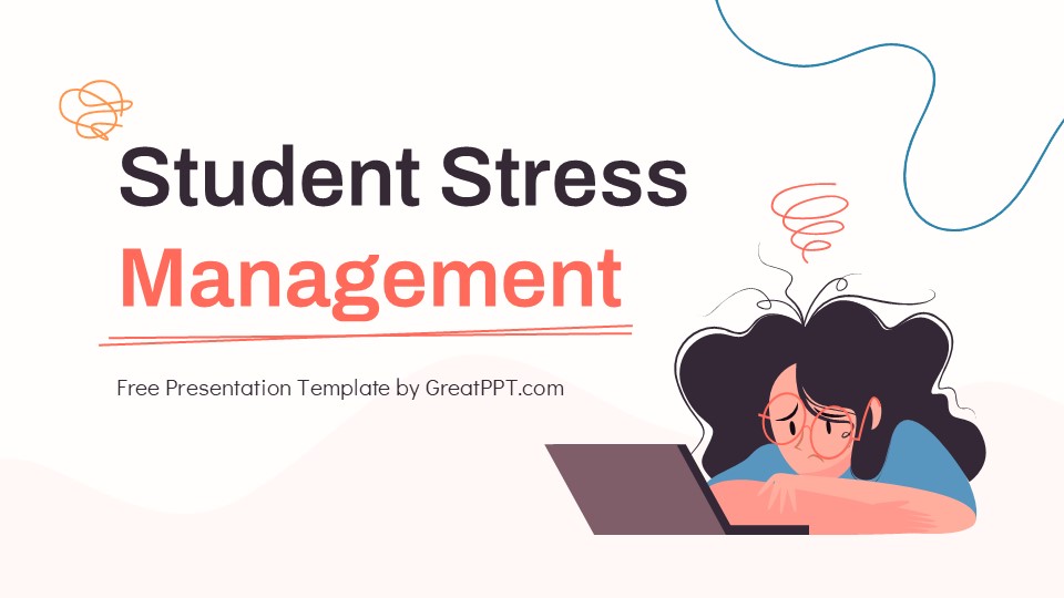 Free Student Stress Management Presentation Theme 1